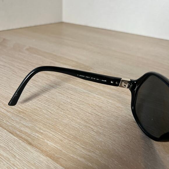 Valentino 5743/S D28JJ Oversized Sunglasses FRAMES ONLY Black 57-16-135